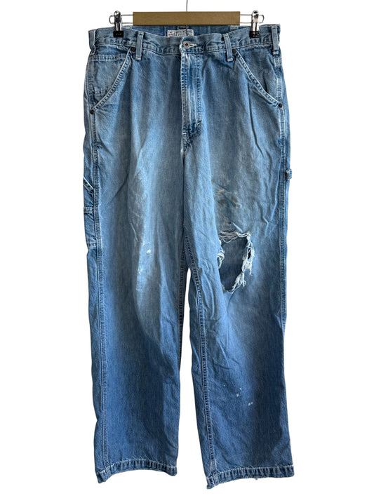 Vintage 90's Abercrombie and Fitch Made in USA Denim Jeans Size 33x32