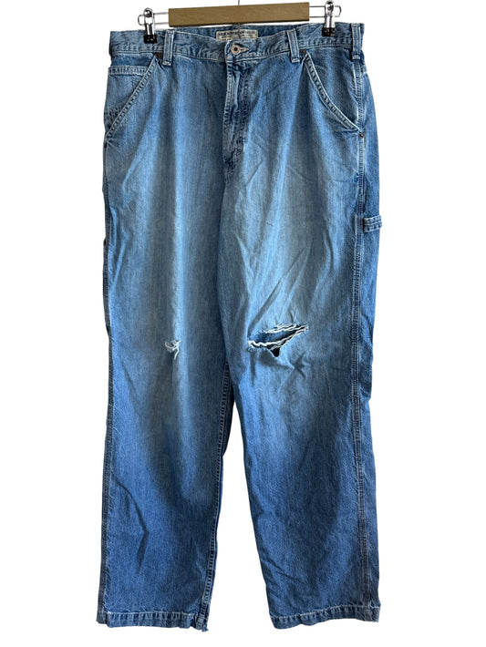 Vintage 90's Abercrombie and Fitch Made in USA Denim Jeans Size 33x32