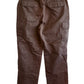 Vintage LL Bean Brown Cargo Pants Size 34x32