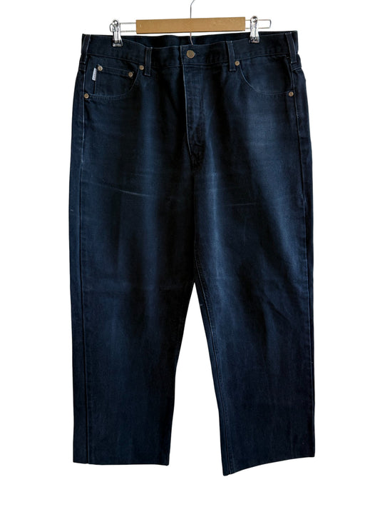 Vintage Carhartt Black Carpenter Jeans Size 36x27