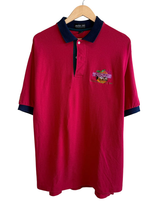 Vintage 90's 15th Annual Wheelchair Games Polo Shirt Size XL
