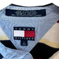 Vintage 90's Tommy Hilfiger Striped Crest Polo Shirt Size Large