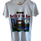Vintage 1989 Battle of the Bay Giants Athletics Baseball Tee Size Medium