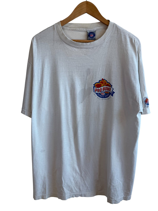 Vintage 2000 NFL Pro Bowl Hawaii Football Graphic Tee Size XXL
