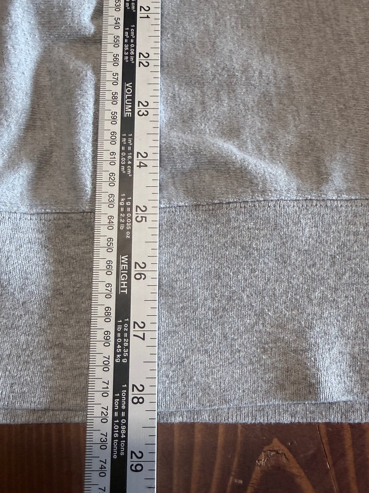 Champion Grey Reverse Weave Sweater Size XL