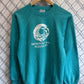 Vintage 80's Monterey Bay Aquarium Blue Crewneck Sweater Size Large