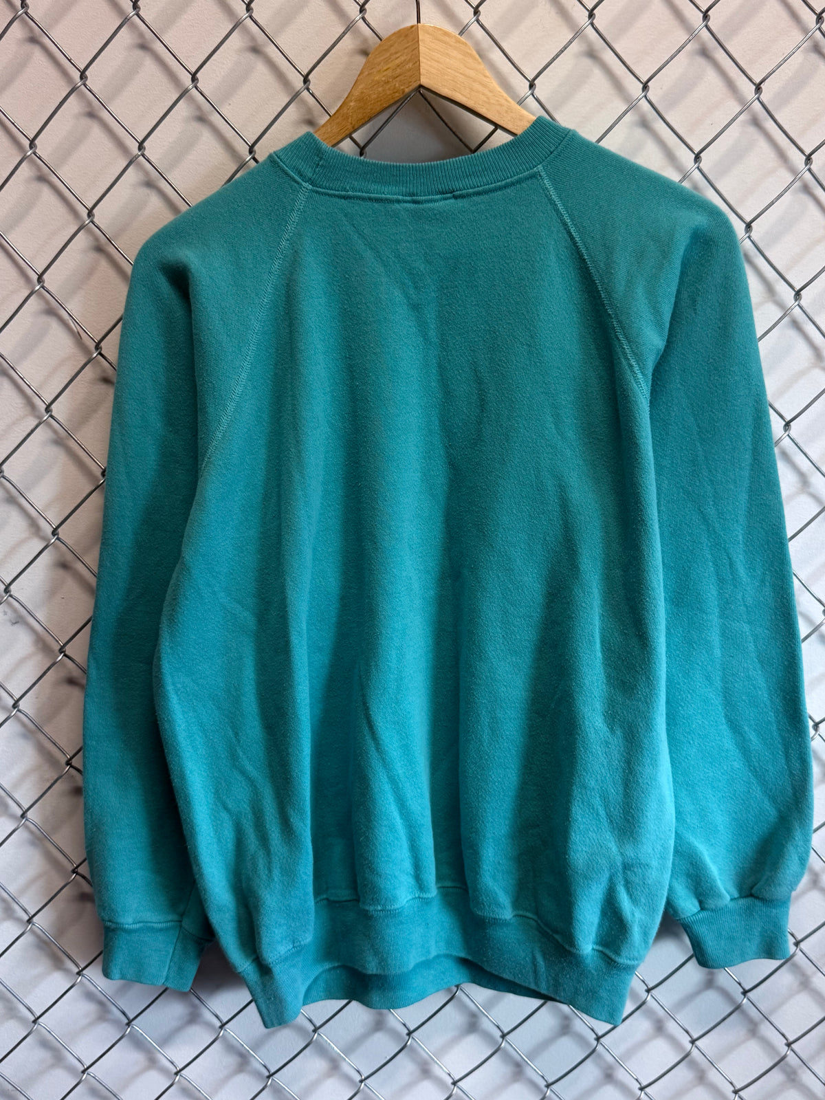 Vintage 80's Monterey Bay Aquarium Blue Crewneck Sweater Size Large