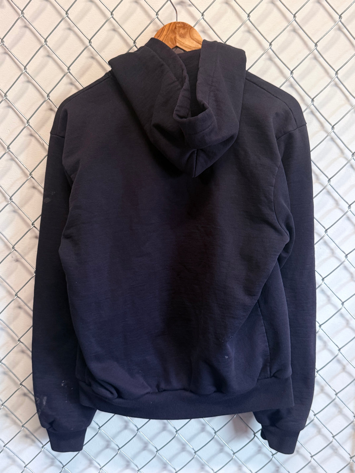 Vintage 90's Carhartt Distressed Classic Logo Zip Up Hoodie Size Large