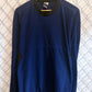 Vintage 90's Nike Blue Fleece Center Swoosh Sweater Size Large