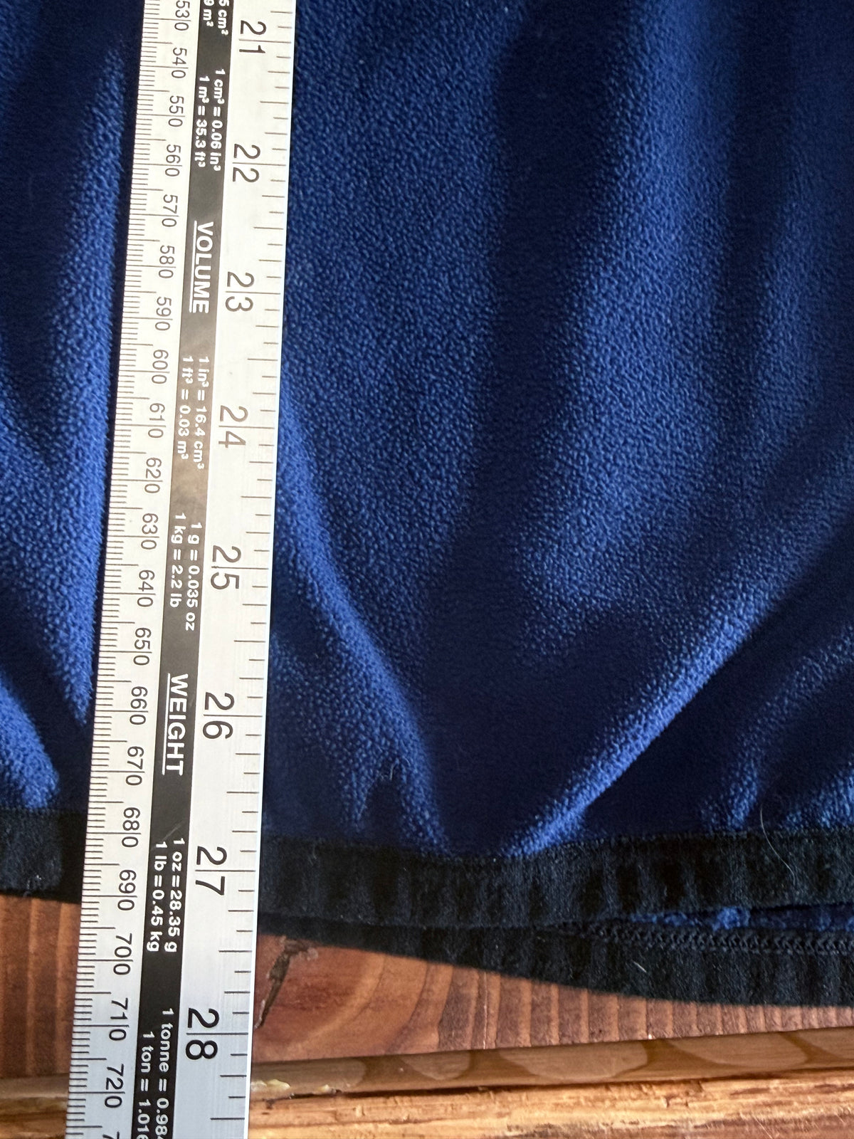 Vintage 90's Nike Blue Fleece Center Swoosh Sweater Size Large