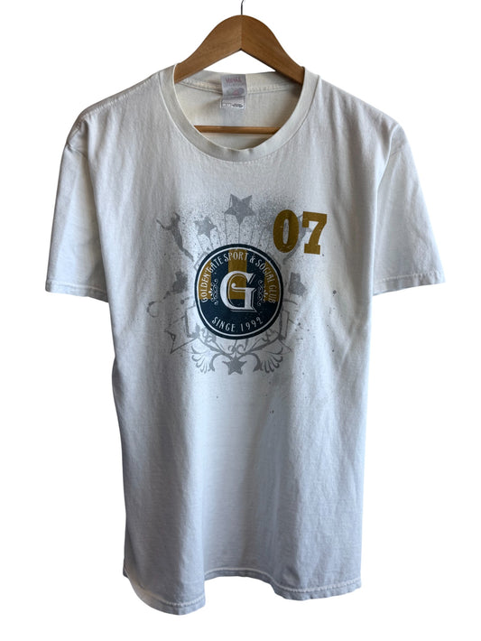 Vintage Y2K Golden Gate Sport Social Club Graphic Tee Size Large
