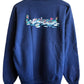 Vintage 90's Christmas Snowman Cartoon Sweater Size XL
