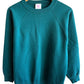 Vintage 90's Hanes Her Way Women's Blank Green Sweater Size Large