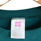 Vintage 90's Hanes Her Way Women's Blank Green Sweater Size Large