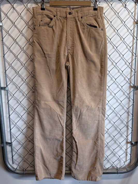Vintage Levi's Corduroy Brown Pants Size 32x31
