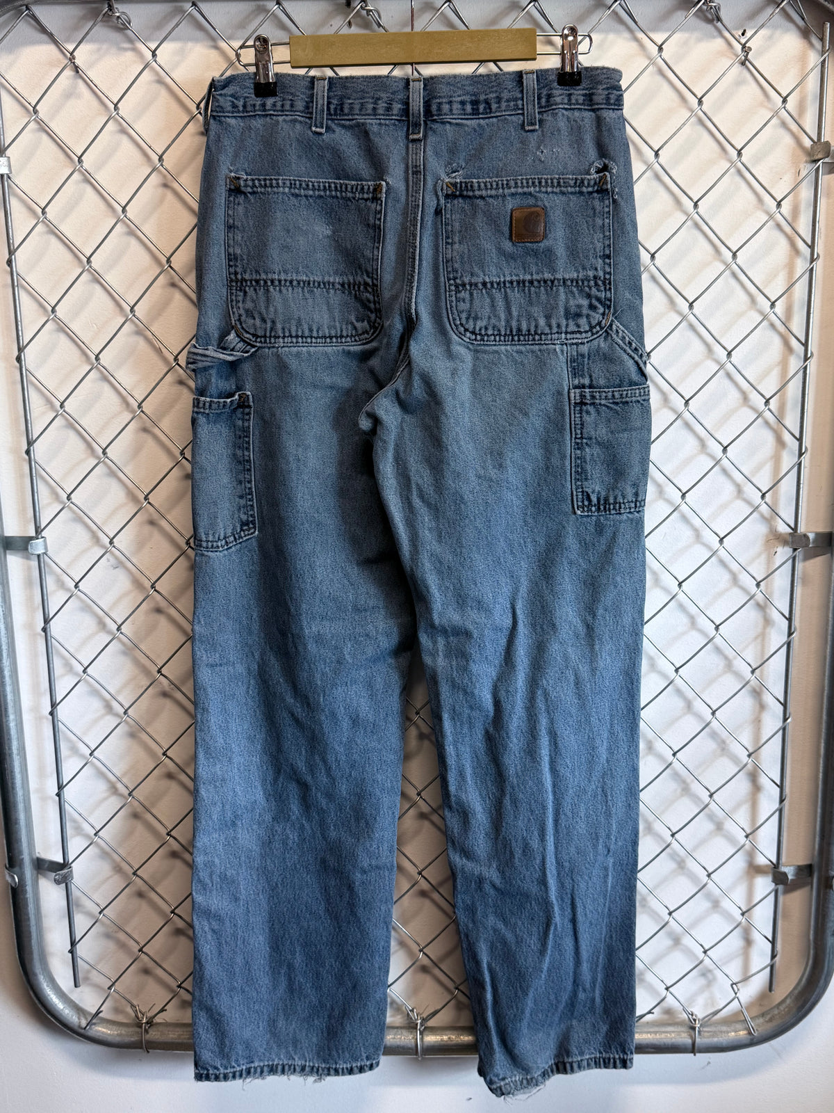 Carhartt Dungaree Denim Carpenter Jeans Size 32x31