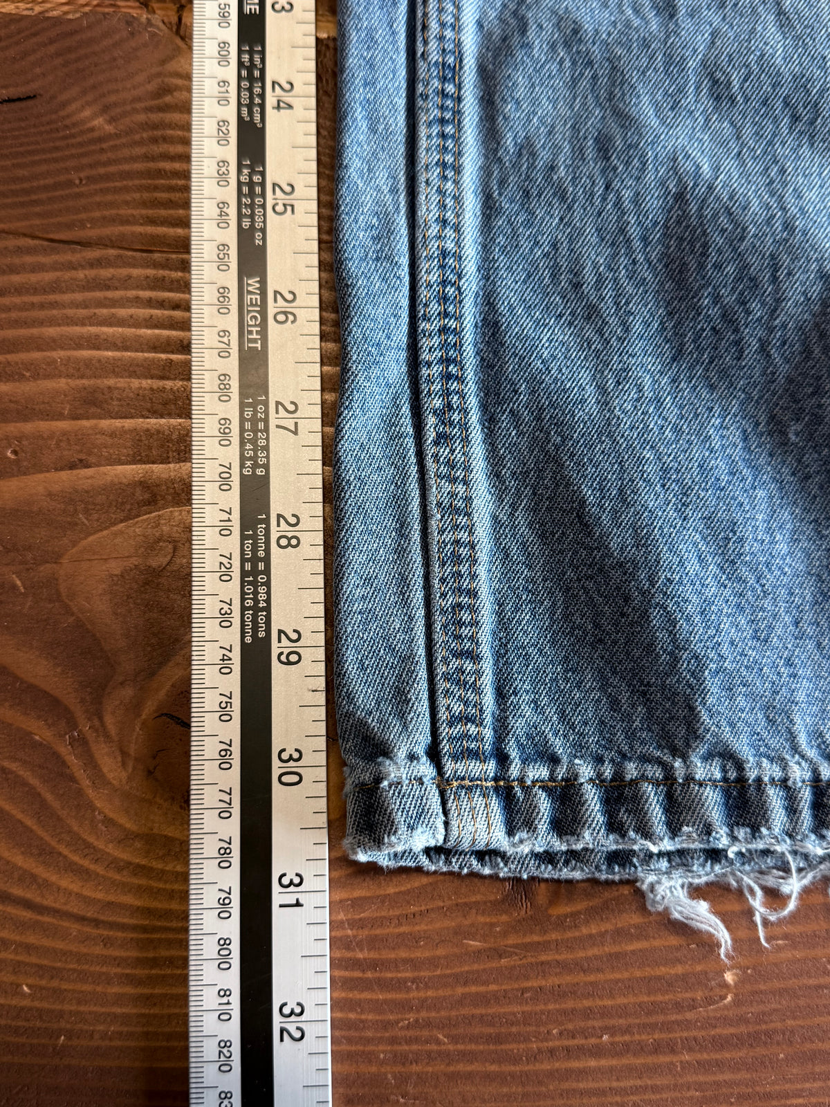Carhartt Dungaree Denim Carpenter Jeans Size 32x31