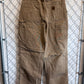 Carhartt Brown Dungaree Fit Carpenter Pants Size 32x32
