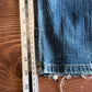 Carhartt Women's Faded Denim Double Knee Carpenter Jeans Size 34x29
