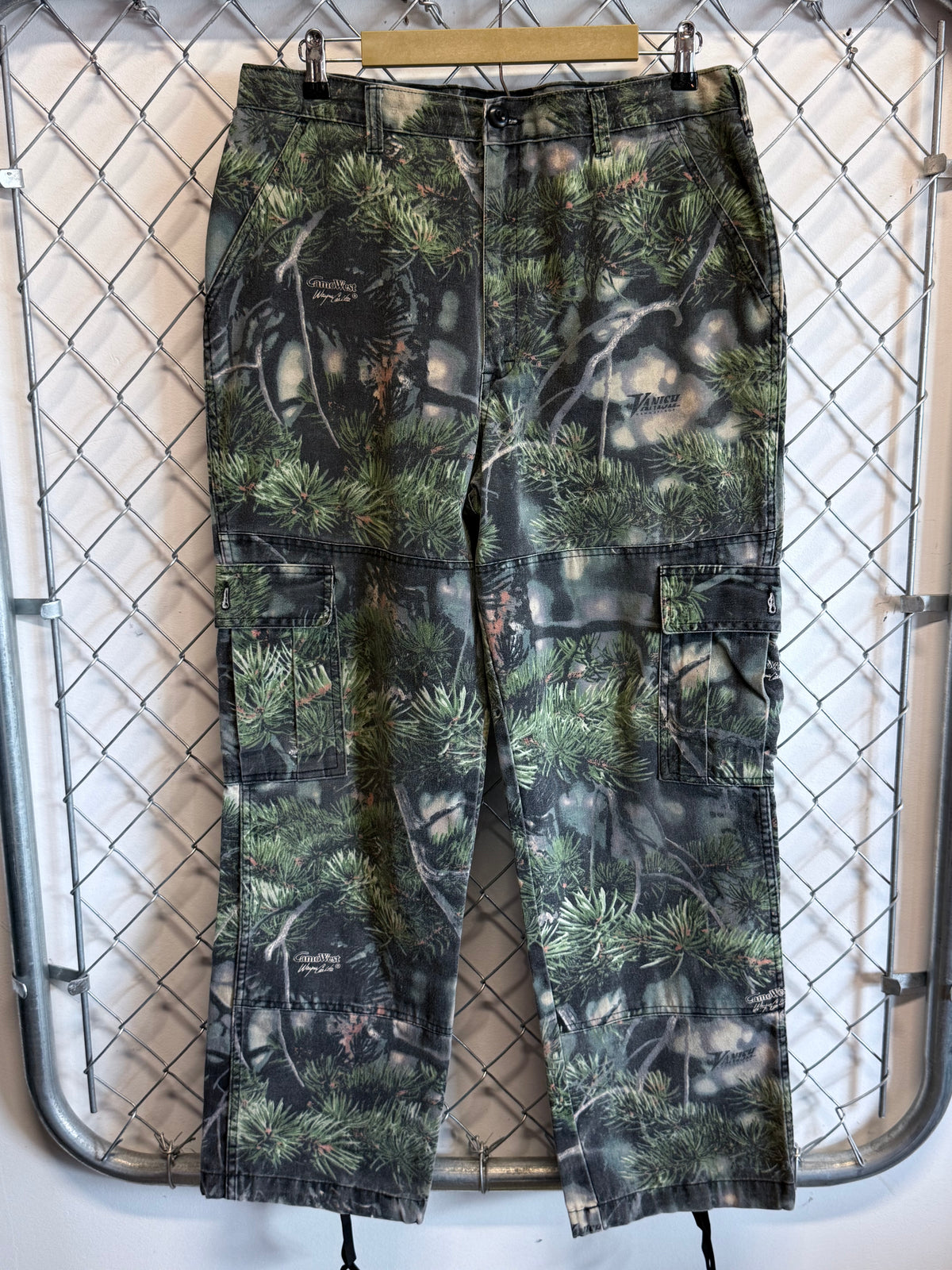 Dickies Pine Woodland Camo Cargo Pants Size 36x29