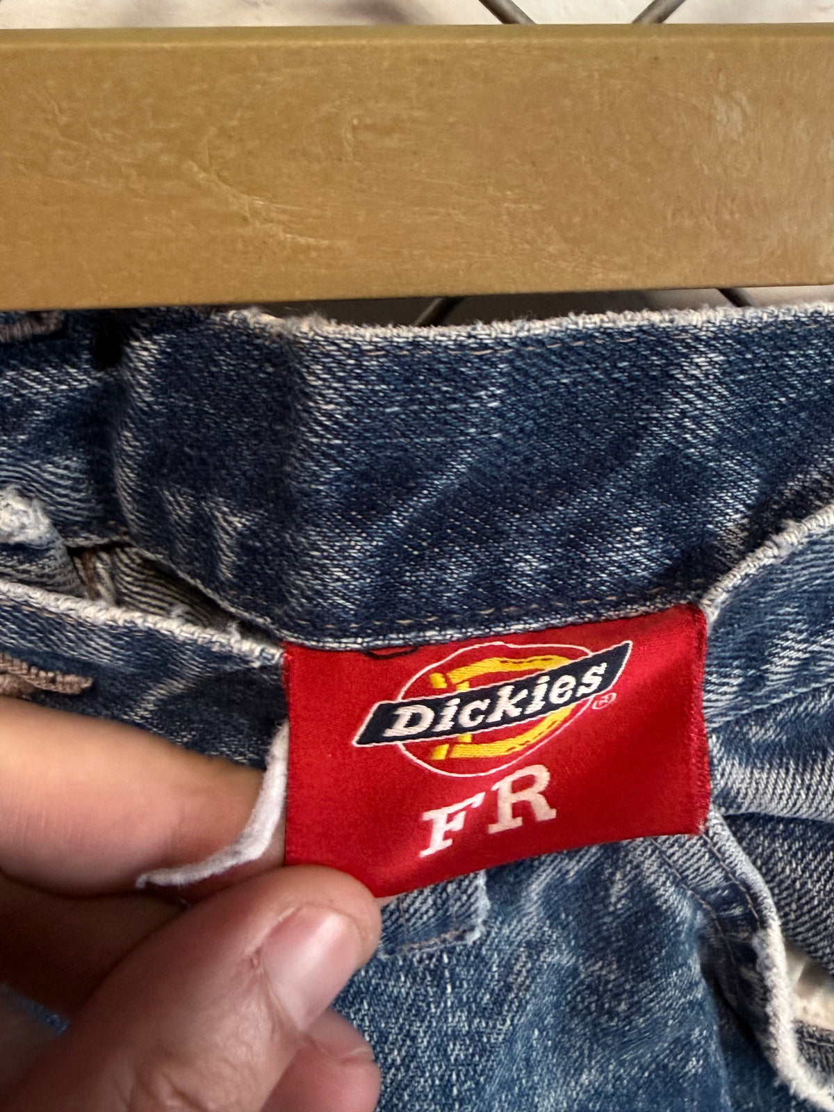 Dickies Faded Denim Carpenter FR Jeans Size 36x30
