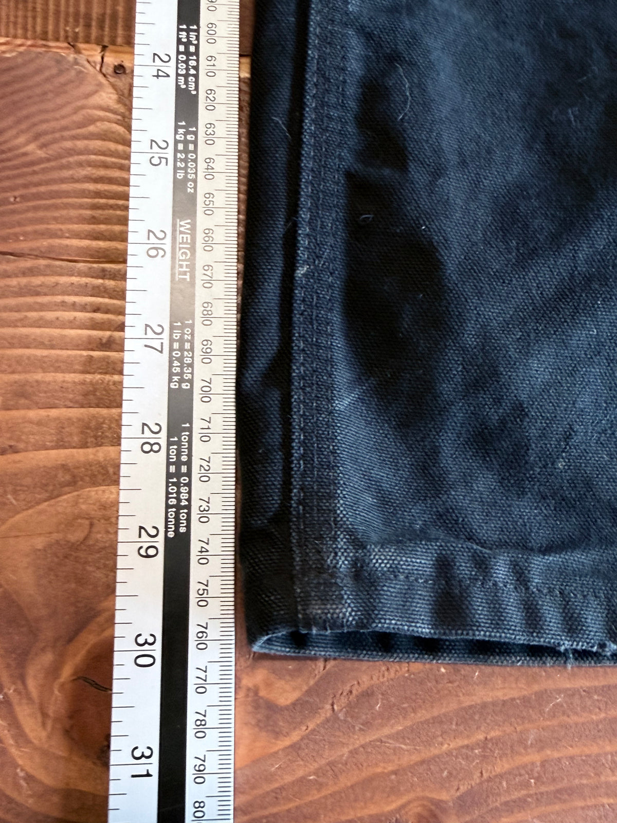 Carhartt Black Distressed Double Knee Carpenter Pants Size 34x30