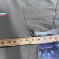 Y2K Nike Small Swoosh Stripe Logo Brown Tee Size XL