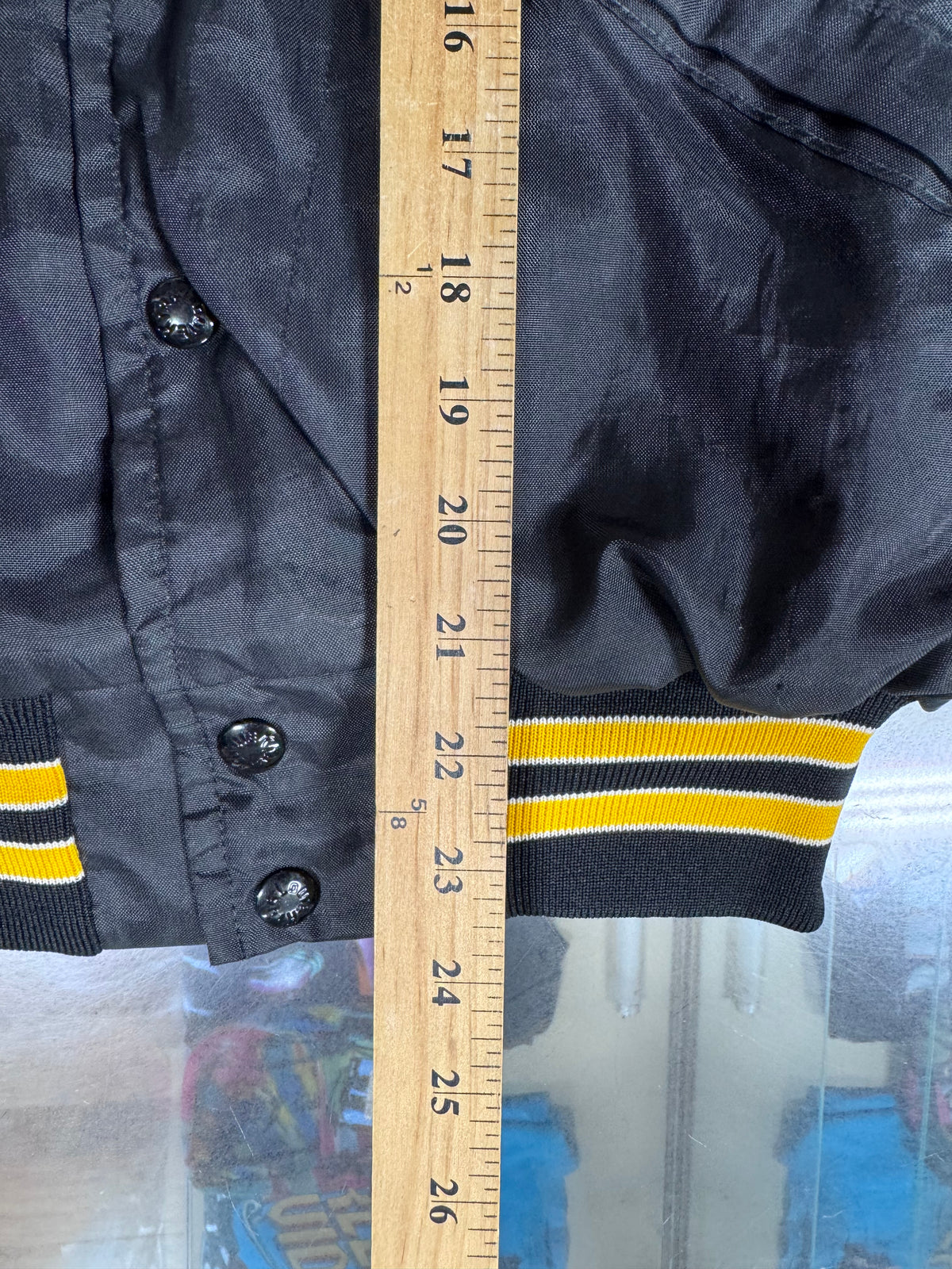 Vintage 80's King Louie Iowa Hawkeyes Collegiate Bomber Jacket Size Small