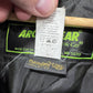 Vintage Arctic Cat Snowmobile Racing Black Green Jacket Size Medium