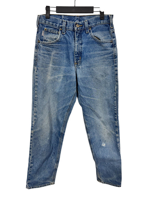 Carhartt Relaxed Fit Faded Denim Jeans Size 30x30