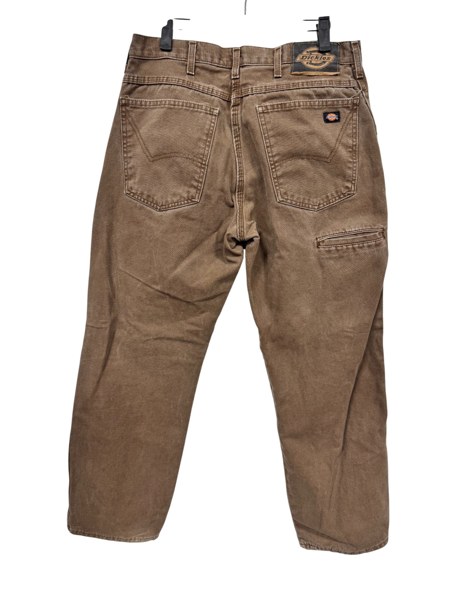 Dickies Brown Double Knee Carpenter Pants Size 32x28