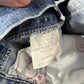 Vintage 90's Lee Denim Cargo Pocket Carpenter Jeans Size 33x33