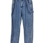 Vintage 90's Lee Denim Cargo Pocket Carpenter Jeans Size 32x34