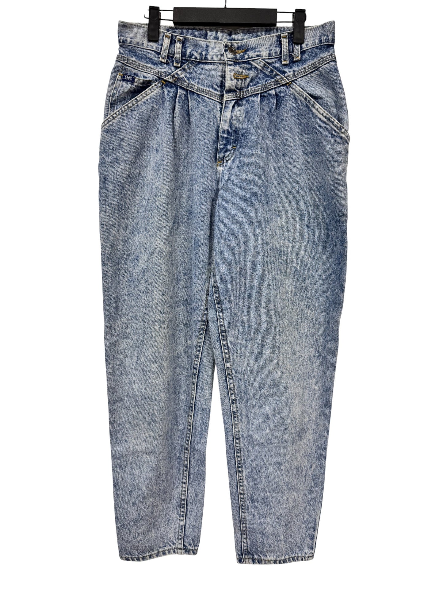 Vintage 90's Lee Women's Acid Wash High Waist Denim Jeans Size 30x29