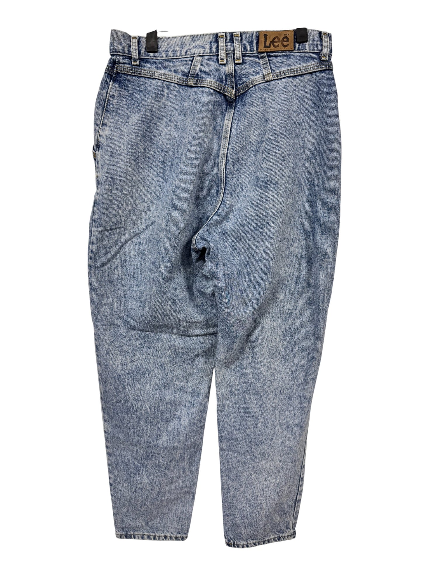 Vintage 90's Lee Women's Acid Wash High Waist Denim Jeans Size 30x29