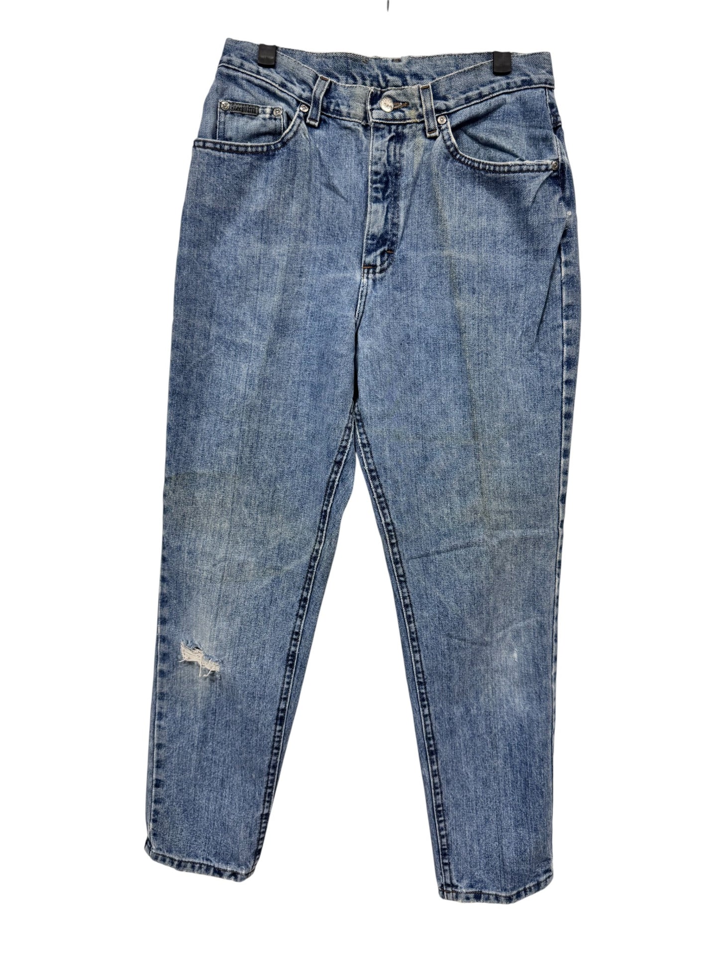 Vintage 90's Lee Women's Light Wash Denim Jeans Size 29x28