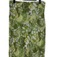 Vintage 90's Women's Green Paisley Print Skirt Size Medium