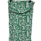 Vintage 90's Women's Abstract Shapes Green Skirt Size XL