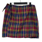 Vintage 90's Women's Plaid Made in USA Mini Skirt Size Medium