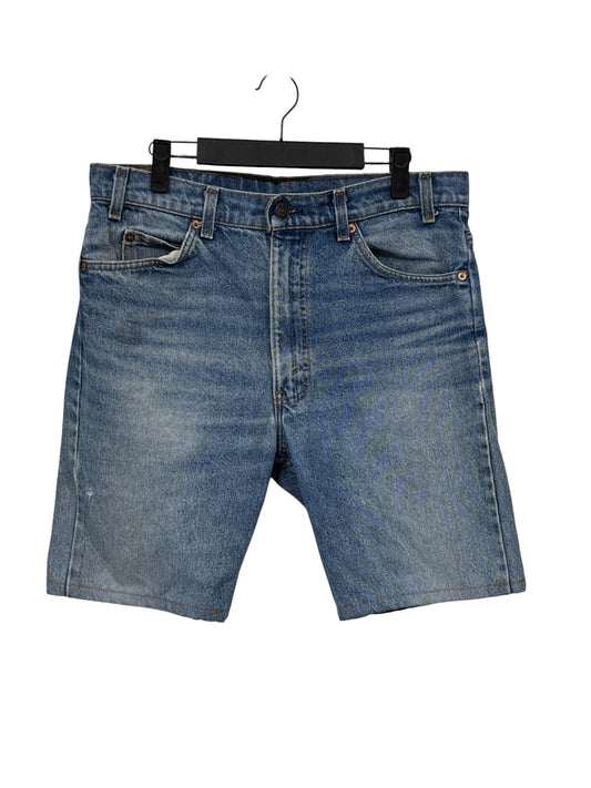 Vintage 90's Levi's Orange Tab Cutoff Denim Shorts Size 32