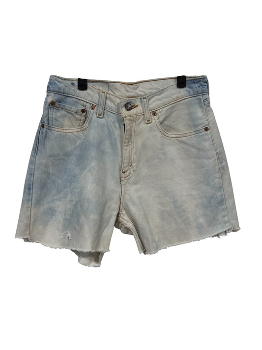 Vintage 90's Levi's Women's Acid Washed Denim Shorts Size 27