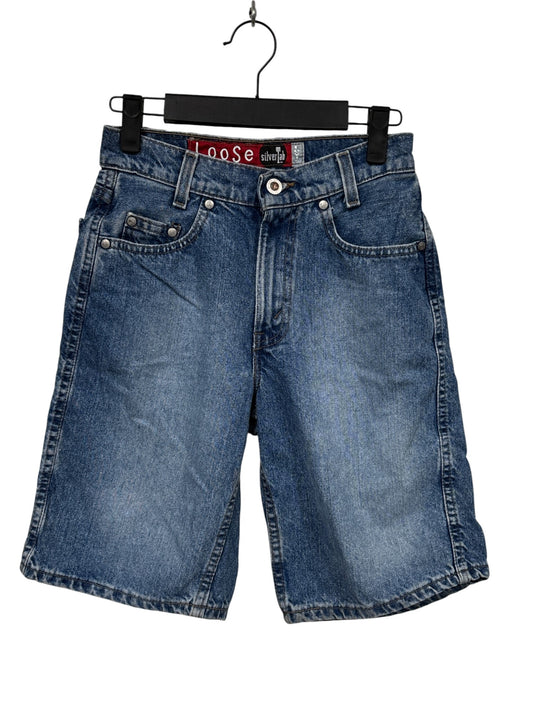 Vintage 90's Levi's Women's Silvertab Denim Shorts Size 25