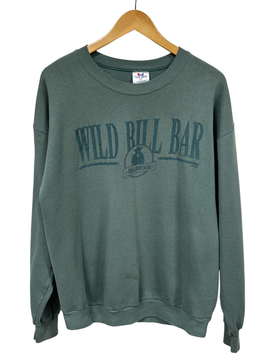 Vintage 90's Deadwood Wild Bill Bar Crewneck Sweater Size XL