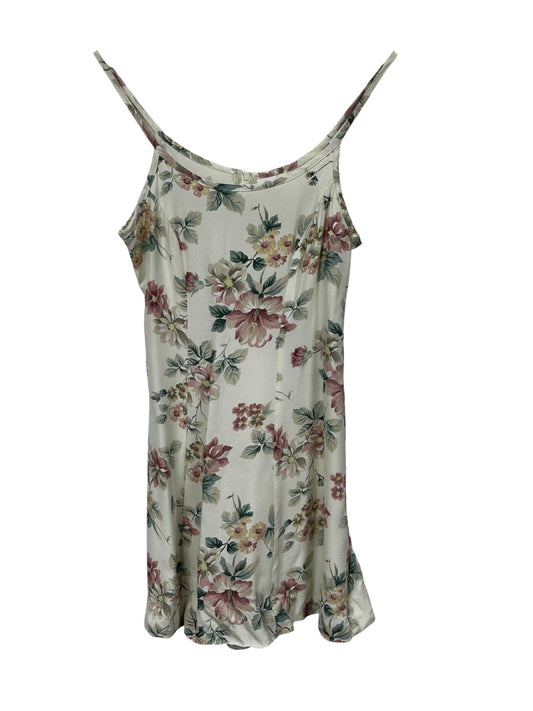 Vintage 90's Women's Made in USA Floral Print Dress Size Small
