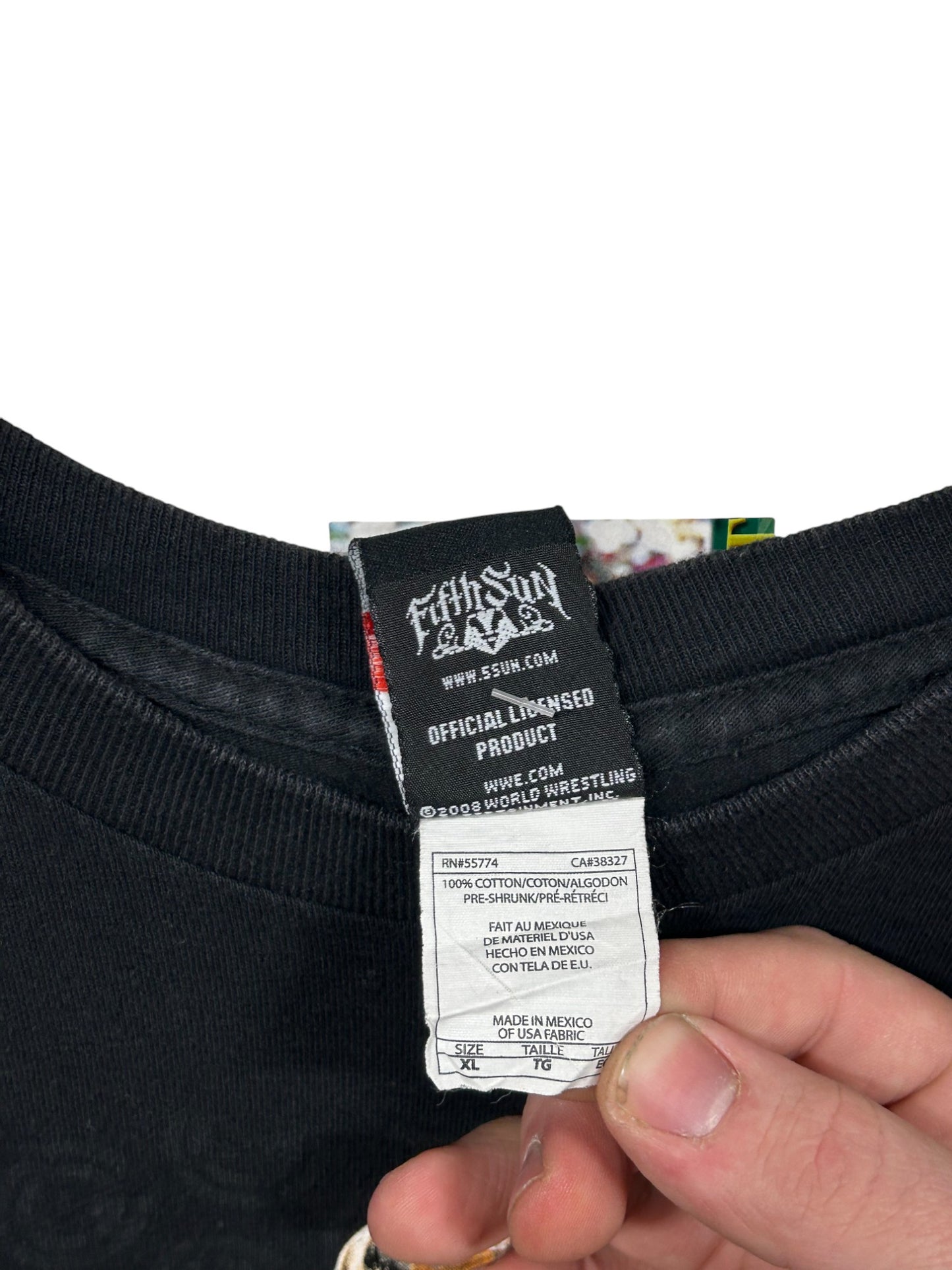 Vintage Y2K WWE John Cena Wrestling Graphic Tee Size Small (Youth XL)