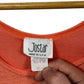 Vintage 90's Women's Clay Red Tank Top Shirt Size XL