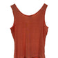Vintage 90's Women's Clay Red Tank Top Shirt Size XL