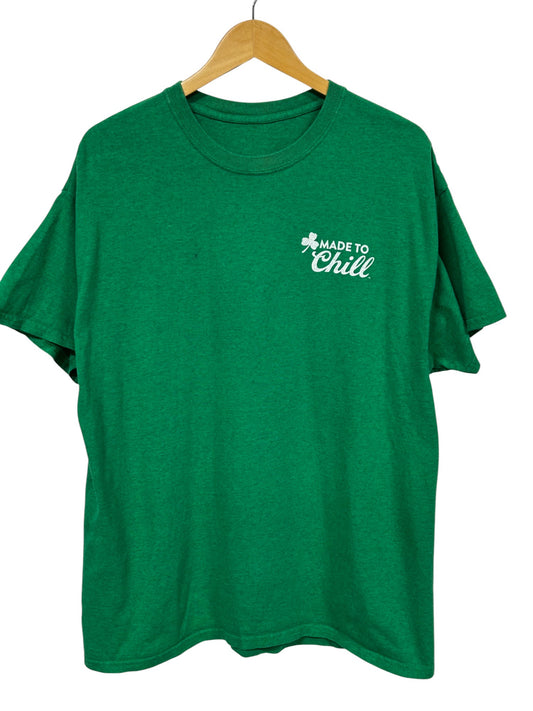 Coors Light St Patricks Day Lucky Shirt Beer Promo Tee Size Large