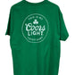 Coors Light St Patricks Day Lucky Shirt Beer Promo Tee Size Large