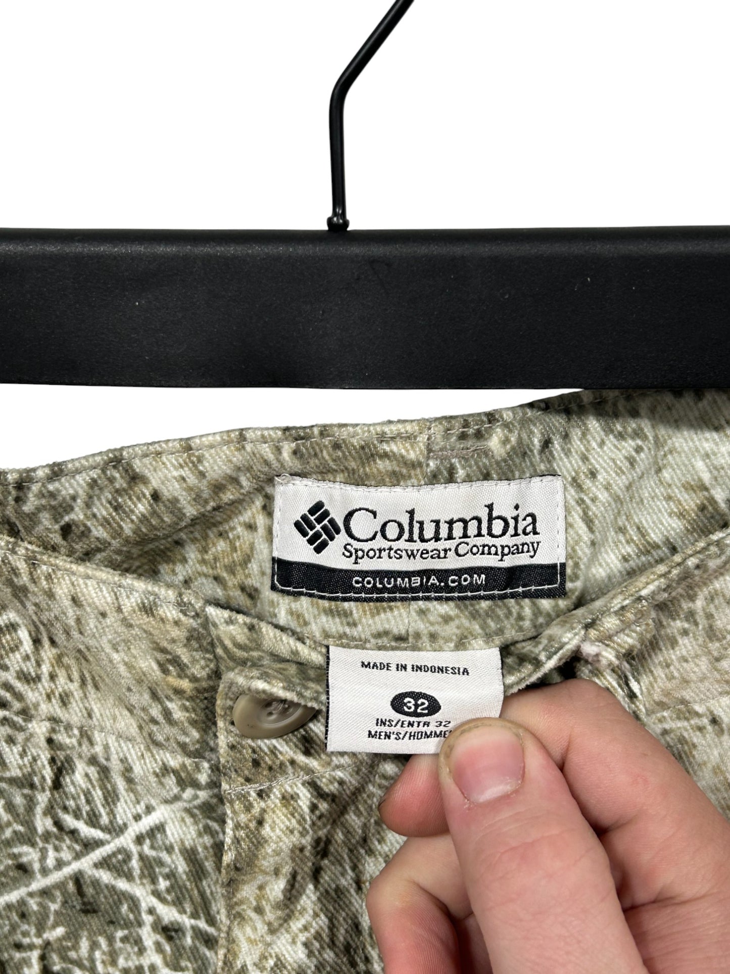 Vintage Columbia Camo Cargo Hunting Pants Size 32x30